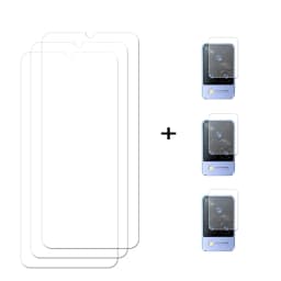 For Vivo V21 Glass Tempered Glass for Vivo V21 5G V21e 5GGlass Transparent Phone Screen Film Lens Camera Protector Film