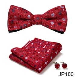 New Paisley Bow Tie for men Wedding Bowtie Handkerchief Cufflink Set Noeud Papillon Silk Pajaritas Cravat Female Male
