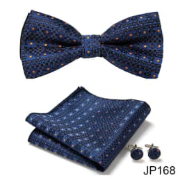 New Paisley Bow Tie for men Wedding Bowtie Handkerchief Cufflink Set Noeud Papillon Silk Pajaritas Cravat Female Male