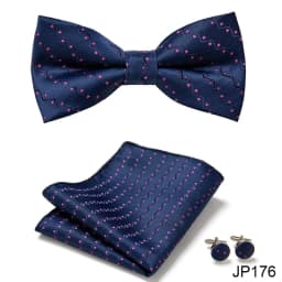 New Paisley Bow Tie for men Wedding Bowtie Handkerchief Cufflink Set Noeud Papillon Silk Pajaritas Cravat Female Male