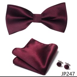 New Paisley Bow Tie for men Wedding Bowtie Handkerchief Cufflink Set Noeud Papillon Silk Pajaritas Cravat Female Male