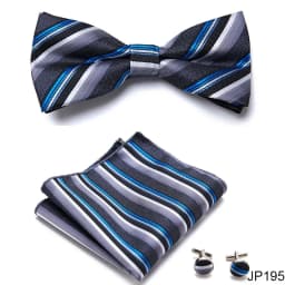 New Paisley Bow Tie for men Wedding Bowtie Handkerchief Cufflink Set Noeud Papillon Silk Pajaritas Cravat Female Male