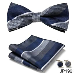 New Paisley Bow Tie for men Wedding Bowtie Handkerchief Cufflink Set Noeud Papillon Silk Pajaritas Cravat Female Male