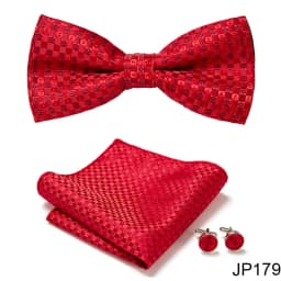 New Paisley Bow Tie for men Wedding Bowtie Handkerchief Cufflink Set Noeud Papillon Silk Pajaritas Cravat Female Male