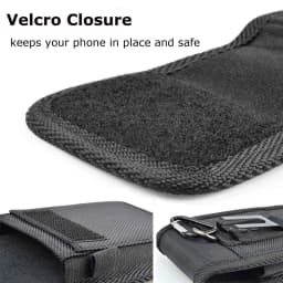 Mobile Phone Holster Belt Case with Hook Loop 3.5-6.3 inch For iPhone Samsung Xiaomi Huawei HTC Phone Pouch Waist Bag Cover Case