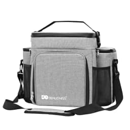 DENUONISS 27L Portable Shoulder Cooler Bag Multilayer Fitness Thermal Bag For Food Picnic Lunch Insulated Cooler Bag Customized