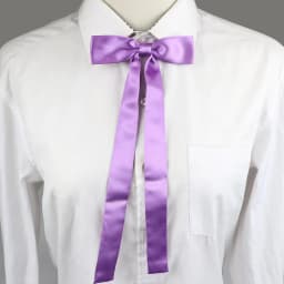 Long Silm Ribbon Bowtie Fashion Pretty Solid Color Adjustable Bowknot Black Pupple Orange Butterfly For School Girl Accessories