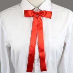 Long Silm Ribbon Bowtie Fashion Pretty Solid Color Adjustable Bowknot Black Pupple Orange Butterfly For School Girl Accessories