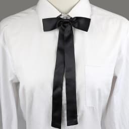 Long Silm Ribbon Bowtie Fashion Pretty Solid Color Adjustable Bowknot Black Pupple Orange Butterfly For School Girl Accessories