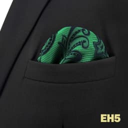 Mens Hanky Pocket Square Handkerchief Green Olive Sage Mint Emerald Paisley Striped Dots Suit Pocket Towel Vintage Dropshipping