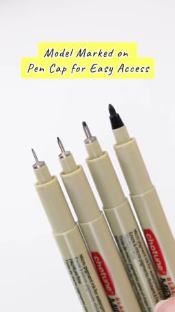 Manga Markers Needle Pen Art Hand-painted Hook Line Pen Sketch Pens Stationery Set Art Supplies School Supplies Art Sakura Pen