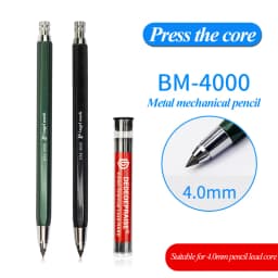 4mm Sketch Drawing Mechanical Pencil Automatic Charcoal Pencils For Students Kids Gift Stationery Supplies TR-4000 Art Pencil