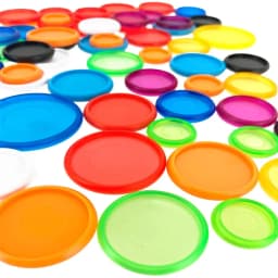 Fromthenon 11pcs / Set Binding Discs Ring for Mushroom Hole Discbound Planner Notebook Binder Rings Office Binding Supplies