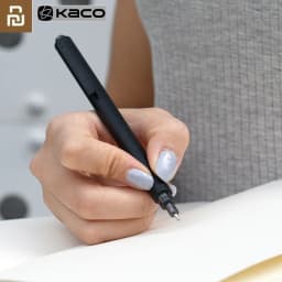 Youpin KACO Gel Pen Simple Black White Pole 0.5mm ручки Press Gel Pen Black ink Ballpoint Pen Smooth Writing For School&Office
