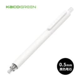 Youpin KACO Gel Pen Simple Black White Pole 0.5mm ручки Press Gel Pen Black ink Ballpoint Pen Smooth Writing For School&Office