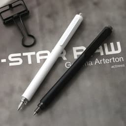 Youpin KACO Gel Pen Simple Black White Pole 0.5mm ручки Press Gel Pen Black ink Ballpoint Pen Smooth Writing For School&Office