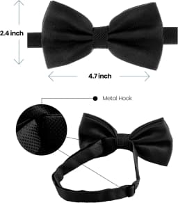 HUISHI Adjustable Bow Tie Men And Women Wedding Accessories Party Bowtie Classic Adult Multicolor Adjust Neck Fashion Bow Tie