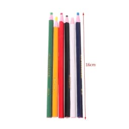 C90C 6 Colors Markers For Metal Fabric China Graph Peel Off Grease Wax Pencil