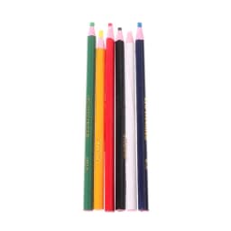 C90C 6 Colors Markers For Metal Fabric China Graph Peel Off Grease Wax Pencil