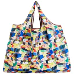 Personal Style Large Tote ECO Reusable Polyester Portable Shoulder Women's Handbags Folding Pouch Shopping Bag Storage
