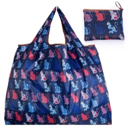 Personal Style Large Tote ECO Reusable Polyester Portable Shoulder Women's Handbags Folding Pouch Shopping Bag Storage
