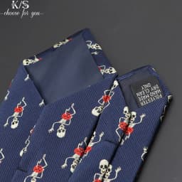 New Casual Skull Ties For Men Classic Slim 8cm Polyester Neckties Fashion Man Tie Gift For Men Wedding Groom Business Necktie