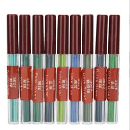 DEDEDEPRAISE Sketch 2.0MM Press Mechanical Pencil & 36colors Leads Drawing Colored Pencils Automatic Pencils Replacement Leads