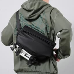 Men's Functional Crossbody Bag Waterproof Messenger Bag with Magnetic Buckle Large Capacity Chest Bag for Daily Commute&Cycling