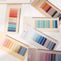 Color Series Self Adhesive Memo Pad Sticky Notes Bookmark Point It Marker Sticker Paper for Office And School Supplies