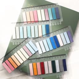 Color Series Self Adhesive Memo Pad Sticky Notes Bookmark Point It Marker Sticker Paper for Office And School Supplies