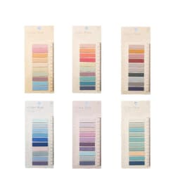 Color Series Self Adhesive Memo Pad Sticky Notes Bookmark Point It Marker Sticker Paper for Office And School Supplies