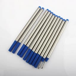 Hight Quality 5/10pc Blue Or Black Offer Special Roller Ball Pen Ink Refills Ballpoint Pen Refill Office School