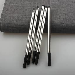 Hight Quality 5/10pc Blue Or Black Offer Special Roller Ball Pen Ink Refills Ballpoint Pen Refill Office School