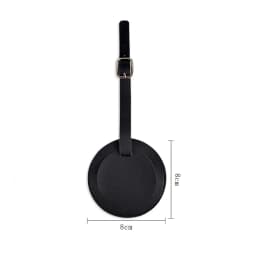 Fancy Lovely Round Luggage Tag Custom Letters Popular Travel Accessories Suitcase Baggage Card Tag DIY Personalize Initials Gift