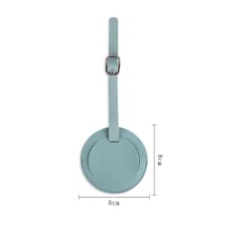 Fancy Lovely Round Luggage Tag Custom Letters Popular Travel Accessories Suitcase Baggage Card Tag DIY Personalize Initials Gift