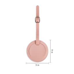 Fancy Lovely Round Luggage Tag Custom Letters Popular Travel Accessories Suitcase Baggage Card Tag DIY Personalize Initials Gift