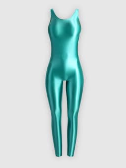 Tights One-Piece Training Suit Vest Dance Suit Sports Yoga Bike Wetsuit Performance Suit Sexy Women Silky Smooth Swimsuit