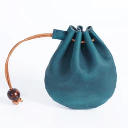 AIGUONIU Original Handmade Genuine Leather Unisex Coin Purse Cow Leather Coins Money Pocket Retro Wallet Drawstring Storage Bag