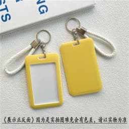 1Pc Women Men Business Card Holder Cartoon Cute Retractable Credit Card Holders Bank ID Holders Badge Child Bus Card Cover Case