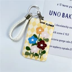1Pc Women Men Business Card Holder Cartoon Cute Retractable Credit Card Holders Bank ID Holders Badge Child Bus Card Cover Case