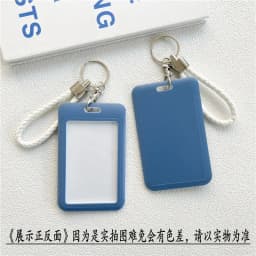 1Pc Women Men Business Card Holder Cartoon Cute Retractable Credit Card Holders Bank ID Holders Badge Child Bus Card Cover Case