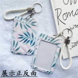 1Pc Women Men Business Card Holder Cartoon Cute Retractable Credit Card Holders Bank ID Holders Badge Child Bus Card Cover Case