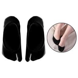 Summer Outdoor No Show Tabi Two Toe Socks Invisible Liner Boat Ankle Toe Socks for Women Ladies