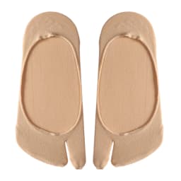 Summer Outdoor No Show Tabi Two Toe Socks Invisible Liner Boat Ankle Toe Socks for Women Ladies