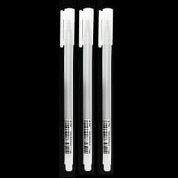 3/9Pcs/set 0.6mm White Gold Silver Ink Color Photo Album Gel Pen Stationery Office Cute Scrapbooking Large Capacity Pen for Kids
