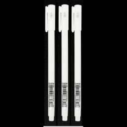 3/9Pcs/set 0.6mm White Gold Silver Ink Color Photo Album Gel Pen Stationery Office Cute Scrapbooking Large Capacity Pen for Kids
