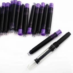 10psc Fountain Pen Refill Cartridge Ink Supplies Student Office Stationery Supplies Calligraphy Pens for Writing 2.6mm/3.4mm