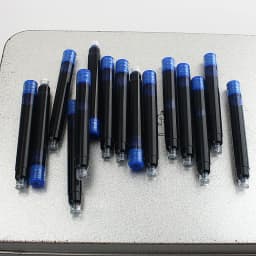 10psc Fountain Pen Refill Cartridge Ink Supplies Student Office Stationery Supplies Calligraphy Pens for Writing 2.6mm/3.4mm