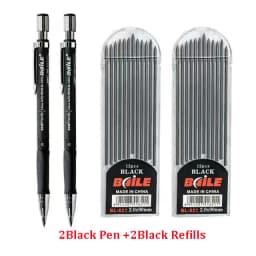 2.0MM Mechanical Pencil Set 2B Automatic Pencils Lápices with Color/black Lead Core for Art Sketch Write Handicraft