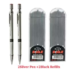 2.0MM Mechanical Pencil Set 2B Automatic Pencils Lápices with Color/black Lead Core for Art Sketch Write Handicraft